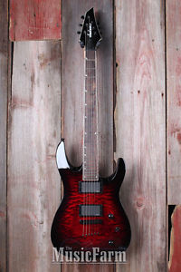 Jackson X Series Soloist SLATTXMGQ3-6 Electric Guitar Quilt Maple Top Trans Red