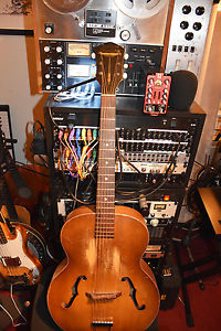 1950s Harmony Patrician with gig bag - very special guitar