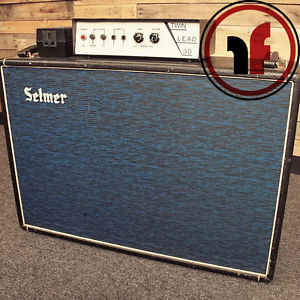 1960's Selmer Twin Lead Guitar Amplifier with Original Celestion 10in Speakers