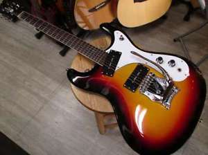 Mosrite Guitar! Ventures Type Guitar 3 TS workshop adjustment! Mosrite Classics