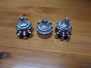 Vintage 1964 Fender Stratocaster Pots 250K