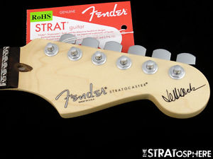 USA Fender JEFF BECK Stratocaster Strat NECK+ LOCKING TUNERS LSR Rosewood SALE