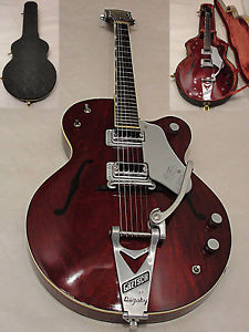 Vintage 1962 Gretsch 6119 Chet Atkins Tennessean Guitar with Original Case