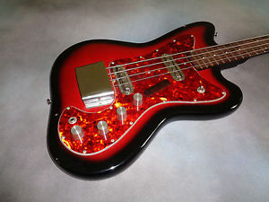 1960's Vintage Silvertone Bass  All Original  Original Case