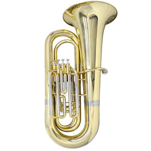 Schiller American Heritage 4 Valve Elite Piston Tuba Gold Lacquer
