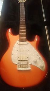 Music Man Silhouette Special HSS Tangerine Pearl NICE!