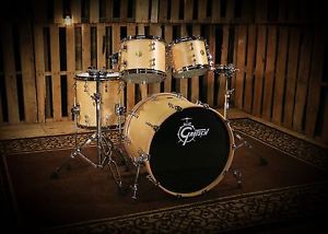 Gretsch Drums New Classic 22-10-12-14 "Euro" Shell Pack in Satin Natural (demo)
