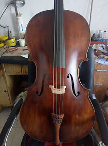 4/4 Cello Hand made Maggini model antique old style flamed maple back spruce top