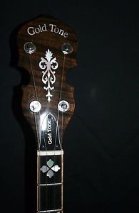 Gold tone OB-250 w/case & D tuners