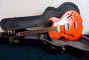 Vintage Epiphone Sorrento Hollow Body Electric Guitar With Case