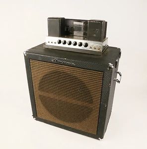 Vintage 1967 Ampeg Portaflex B-18-N 50 watt with BT-18 Cabinet Flip Top