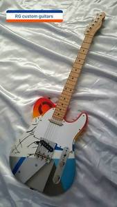 TELECASTER CRASH 1- HAND MADE BY ROBERT GILMORE -RG CUSTOM GUITARS