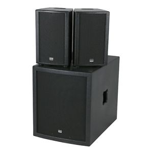 DAPaudio Club Mate II 15" Compact-PA haut-parleur actif Set
