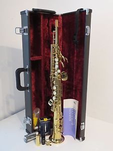 Yamaha YSS-475 Intermediate Soprano Saxophone Outfit