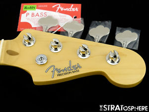 Vintage USA 58 Fender Precision P BASS NECK + TUNERS American Maple Nitro