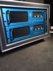 2x Mc2 1250 Amplifier Flightcased