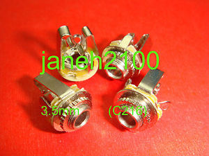 5000pc 1/8" 3.5mm Stereo Jack Panel Mount for Headphone（C216)