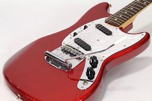 Fender Japan Mustang MG69 Matching Head MH Candy Apple Red CAR, y1132
