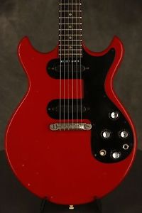 original 1965 Gibson MELODY MAKER two pickups rare CARDINAL RED!!!