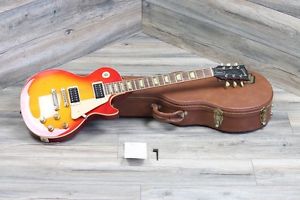 2002 Gibson Les Paul Classic 1960 Cherry Burst Clean Non-Chambered + OHSC