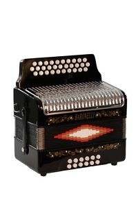 Baronelli 31 Button Accordion AC3112STG-BK