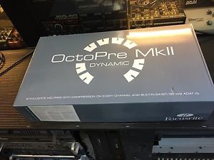 Focusrite OctoPre MKII Dynamic - 8 Channel Mic Pre amp Compressors //ARMENS//