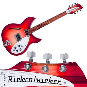 RICKENBACKER 330 Fireglow | 6-Saiter Halbakustik