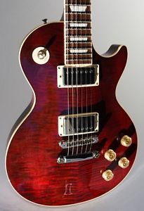 2004 Gibson Les Paul Standard PLUS Wine Red ~MINT~ AAA Flame Top Guitar