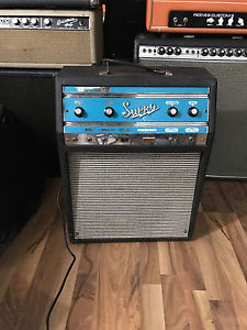 196? Supro  Corsica Amplifier KILLER TONE...Reverb,tremolo,footswitch