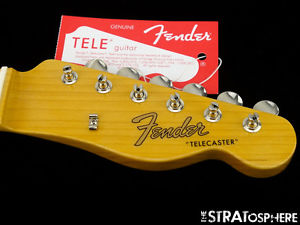 Fender Custom Shop Postmodern NOS Telecaster NECK + TUNERS Tele Maple '57 "V"