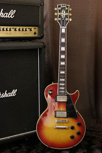 '90s made Fernandes Burny RLC  LP Custom Cheery Sunburst Finish Made in Japan