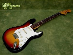 Fender  Stratocaster  1974 HARDTAILL Electric Guitar