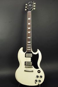 Gibson Custom Shop SG Standard Reissue VOS 2014 Classic White Electric Guitar