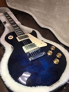 Gibson 2013Les Paul Traditional Cool Blue Flame w/ Custom Bucker Pickups!