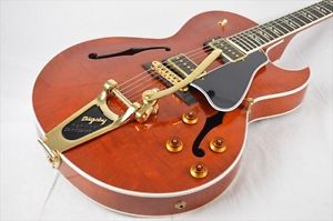 Gibson Memphis: Electric Guitar ES-195 Figured USED