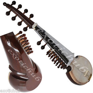 SAROD WITH FIBER BOX~CONCERT QUALITY~ALI AKBAR KHAN STYLE~SARUD~SAROOD~SITAR