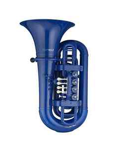 Coolwind Tuba in B blau - ABS Kunststoff