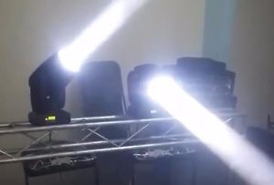 American DJ Inno Beam LED Moving Head Fixture w/ Color & Gobo Wheel Built in