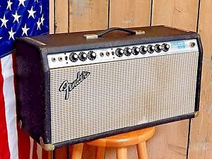 Vintage 1974 Fender Bandmaster TFL5005D Reverb Silverface Tube Head!