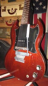 Vintage 1968 Gibson SG JR Junior Electric Guitar Cherry Red w/ Original Case