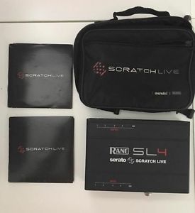 Rane SL4 USB  Interface for Serato Scratch Live DJ, RCA cables  //ARMENS//
