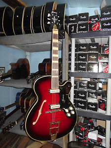 Framus 5/120 Billy Lorento Jazz Guitar Hollowbody Black Archtop