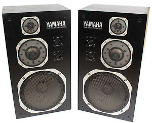 Yamaha NS-1000M Studio Monitor Speakers (PAIR) w/ Grills NS-1000 NS1000M