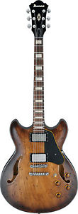 Ibanez ASV10A-TCL Tobacco Burst Low Gloss Vintage - Halbresonanzgitarre