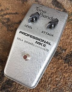 2016 D*A*M/Sola Sound Professional MKII Tonebender Fuzz Guitar Pedal