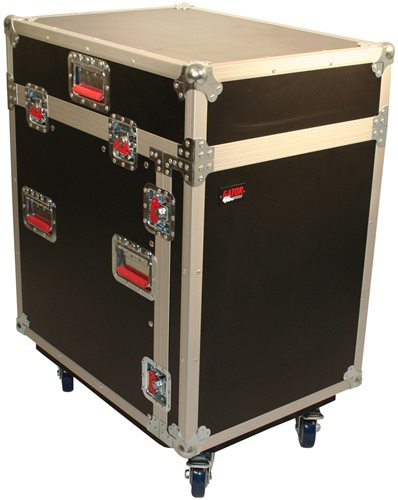 Gator 12U Top 12U Side Audio Road Console Rack - New