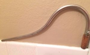 Silver Heckel Bassoon Bocal CD1, Used, in good condition.