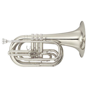 Yamaha YBH-301MS Marching Baritone Silver - NEW - Free Shipping!!!