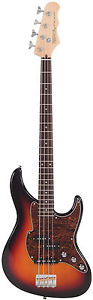 Fret King Black Label Perception 4 Bass - Original Classic Burst