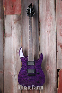 Jackson X Series Soloist SLATTXMGQ3-6 Electric Guitar Quilt Maple Trans Purple